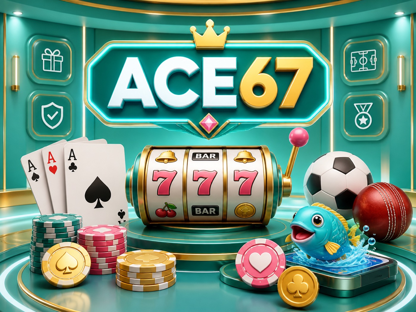 ACE67 টেবিল ও লাইভ গেম